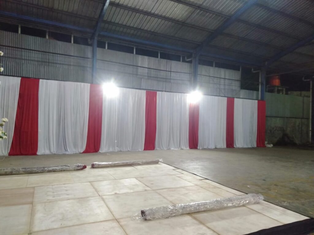 Sewa Tirai Kombinasi Event