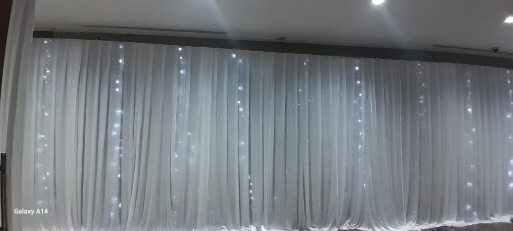 Sewa Tirai Dekorasi Starlight