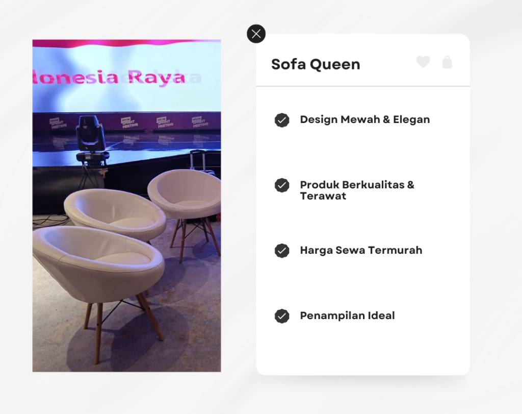 Sewa Sofa Queen JABODETABEK