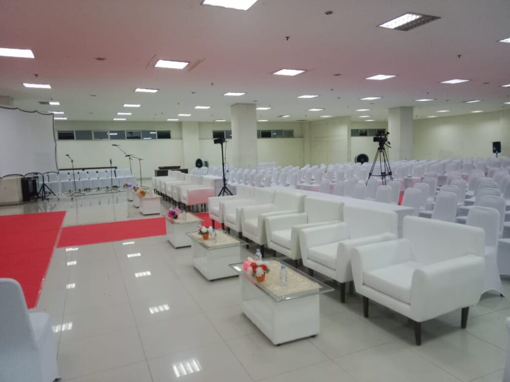 sewa meja vip kaca event jabodetabek