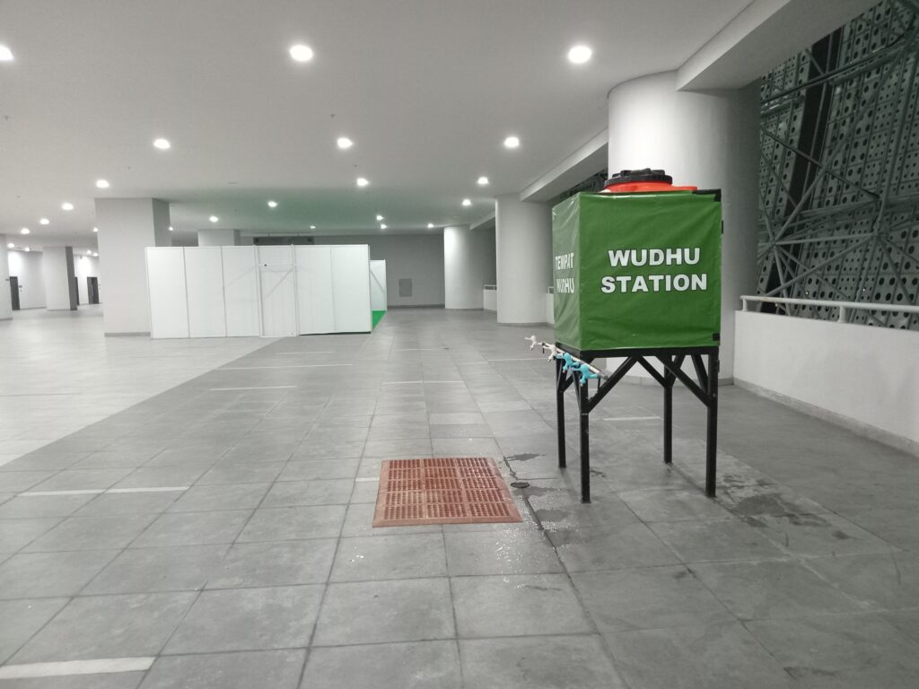 sewa tempat wudhu event jabodetabek