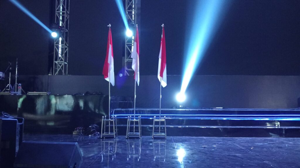 sewa tiang bendera event jakarta