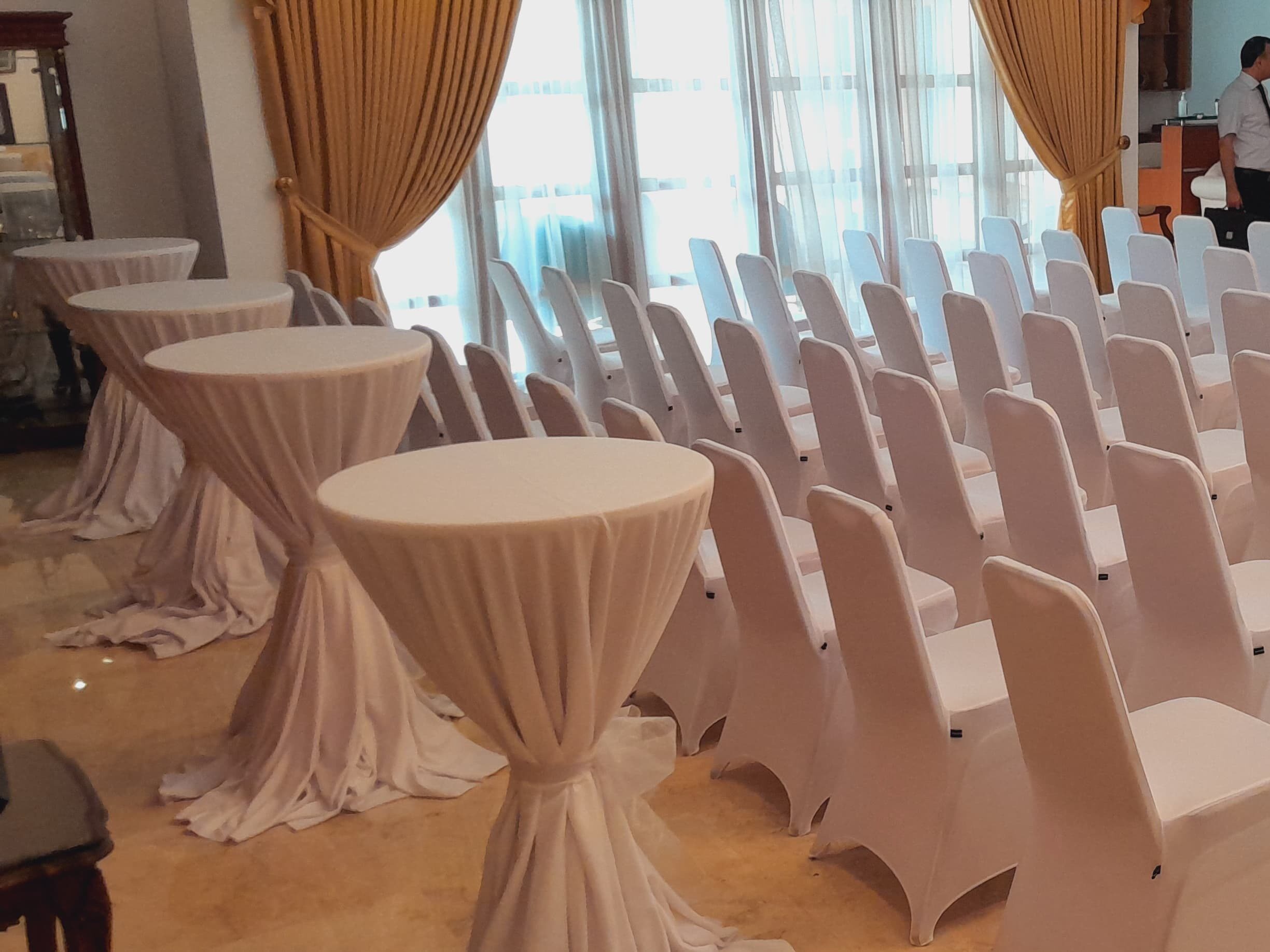 sewa meja bar cover- jabodetabek