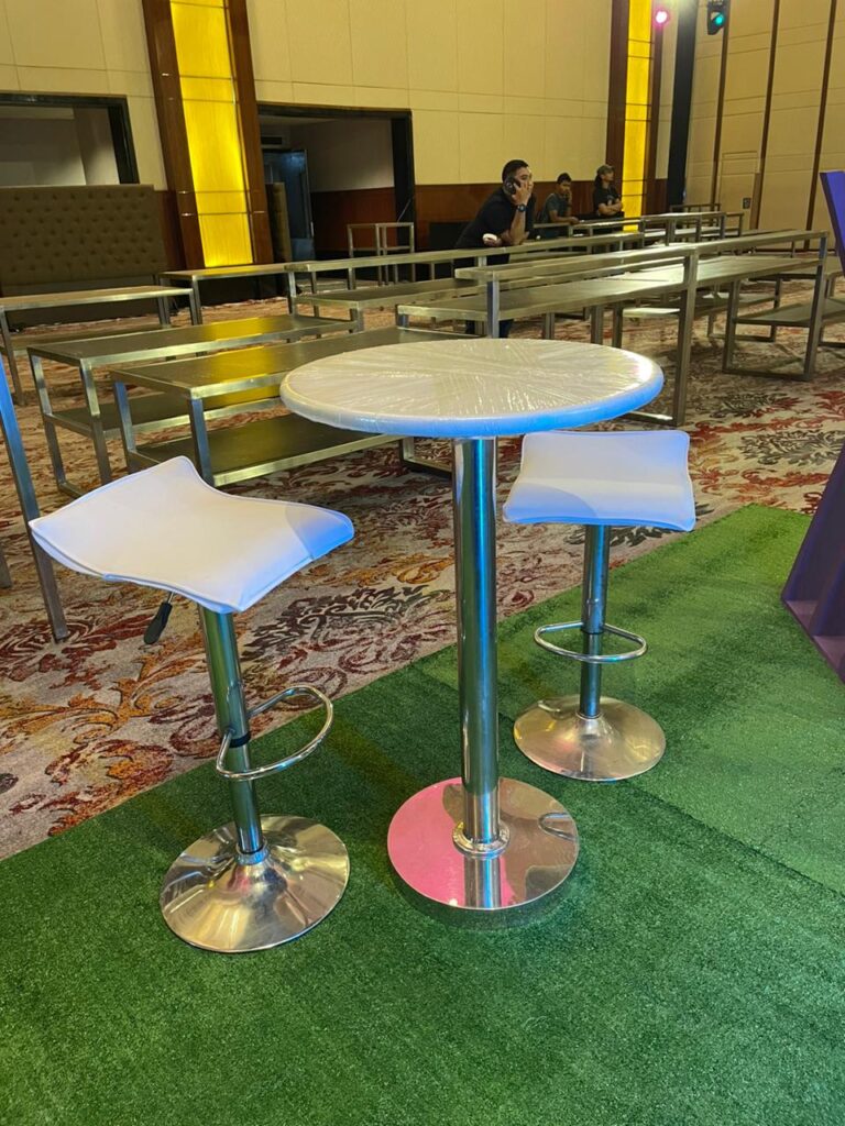 sewa meja bar cover- jabodetabek