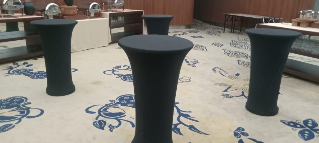 sewa meja barstool cover-jakarta pusat