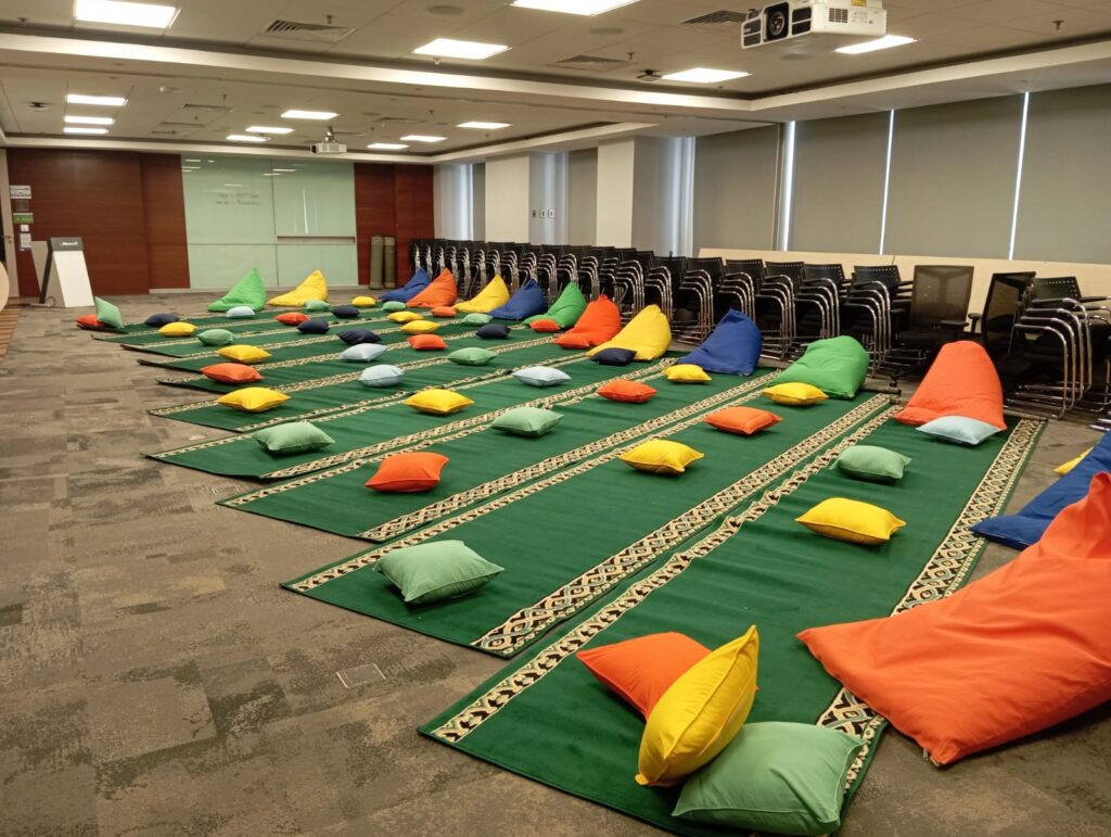 sewa bean bag dan bantal lesehan bekasi