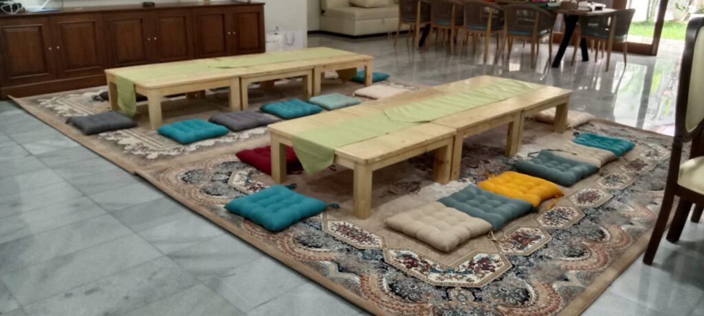 Sewa Bantal Lesehan Event Jabodetabek