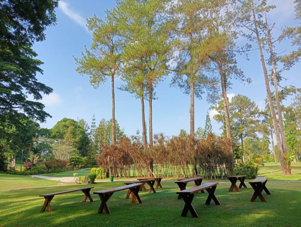 Sewa Meja Taman Extra Bogor