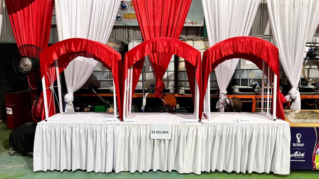 Sewa Meja Gubukan Event Bogor