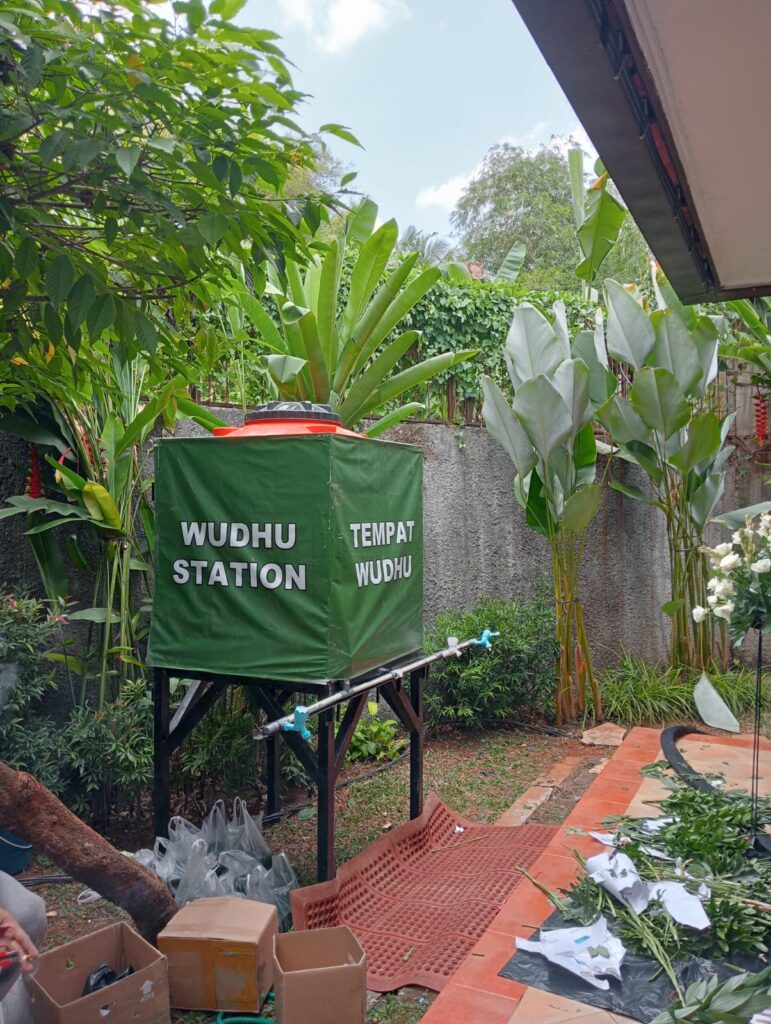Sewa Tempat Wudhu Portable-Event Bogor