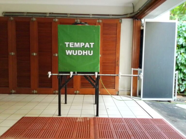 Sewa Tempat Wudhu Portable-Event Bogor