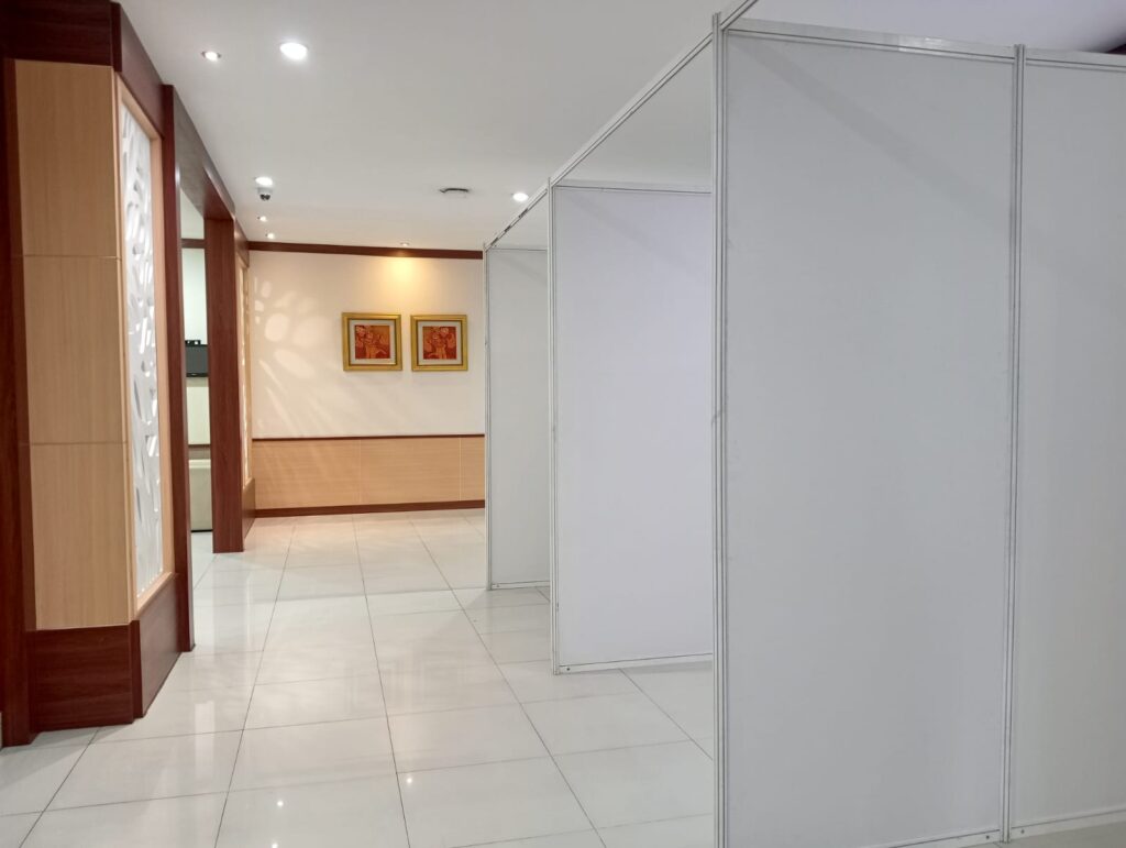 Sewa Partisi R8 Pameran Bogor