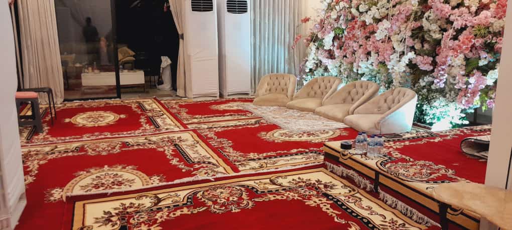 Sewa Karpet Permadani Merah - Depok