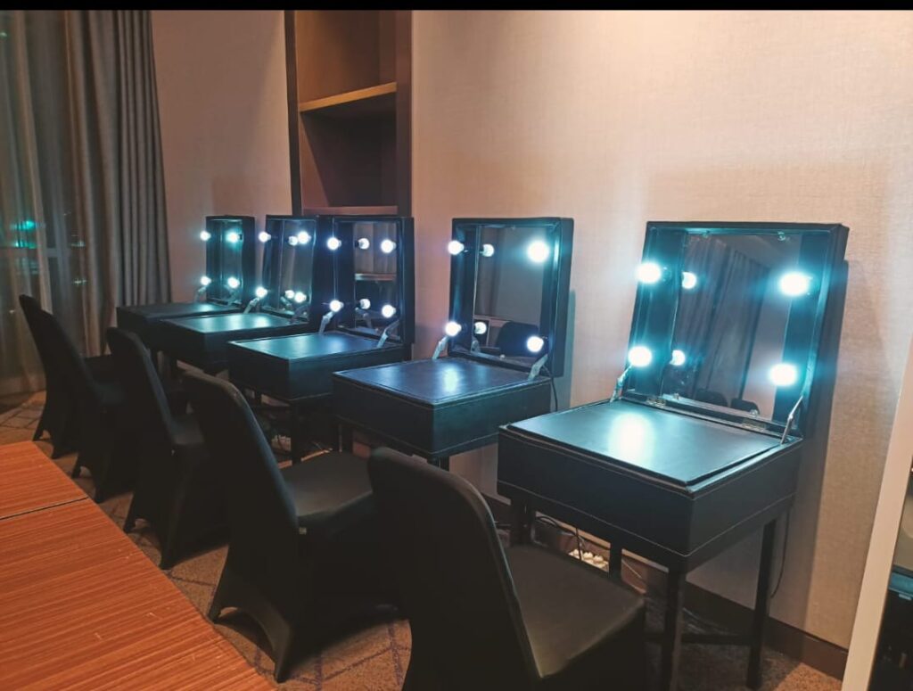 Sewa Meja Rias Portable - Event Bogor