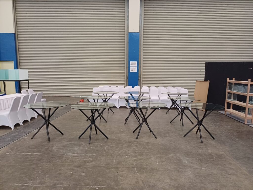 Sewa Meja Dealing Kaca Bogor